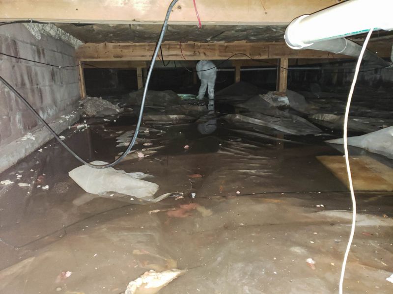 Crawlspace Encapsulation Process